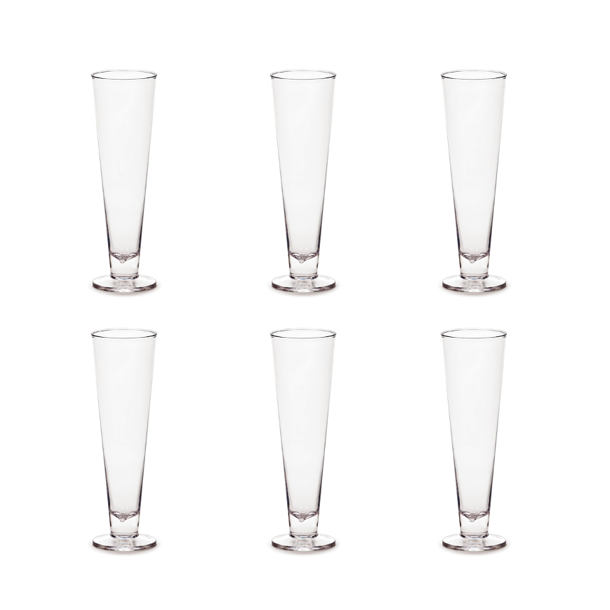 6 glazen