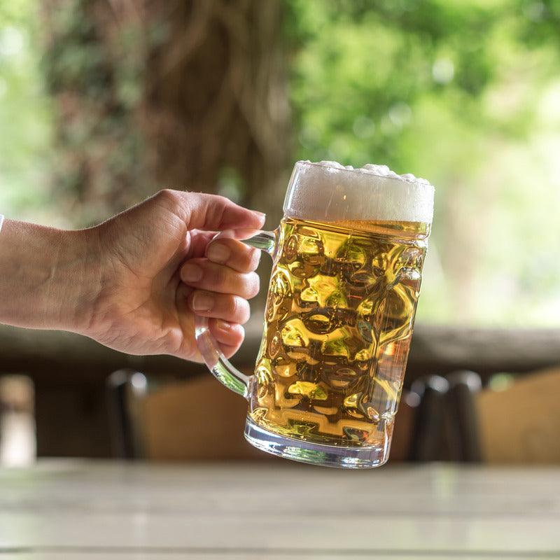 bierglazen of bierpullen